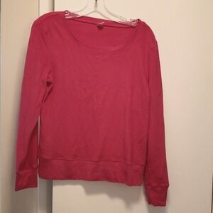 Flirtitude Fleece Pajama Shirt size M